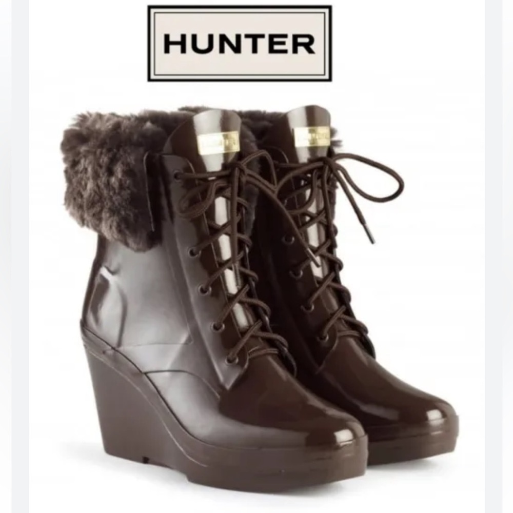 Hunter Original Earlham Boots - Bitter Chocolate